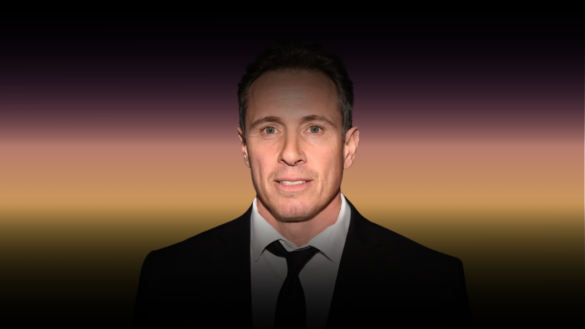 Chris Cuomo Height 6 feet 2 inches during a television appearance