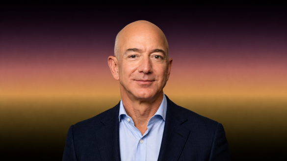 Jeff Bezos height comparison showing the Amazon founder at 5 feet 7 inches